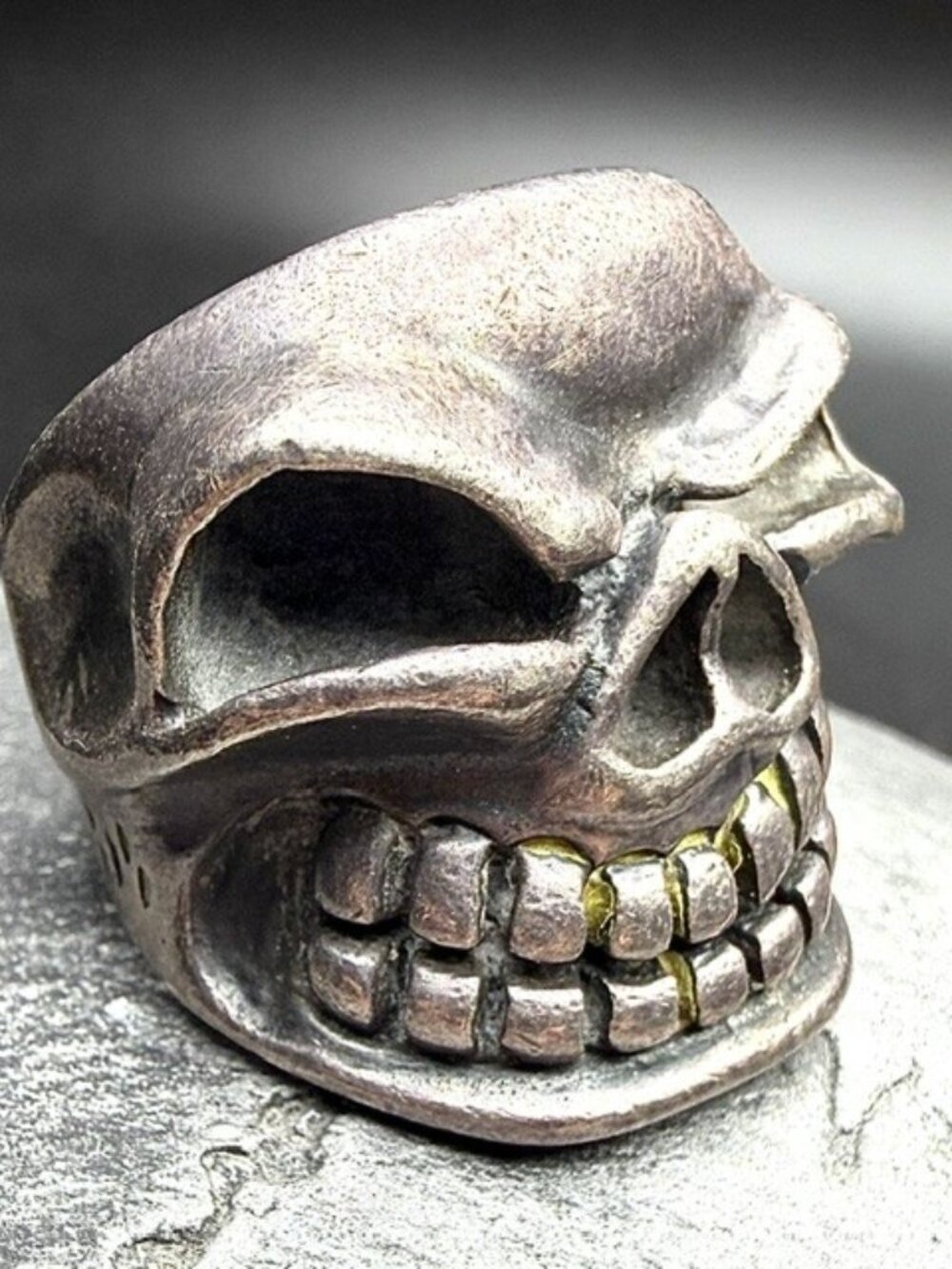 STARLINGEAR Puncher Slickster Ring Silver 925 Size US 8 Like New w/Pouch